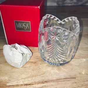 Crystal Christmas Tree Candle Votive Holder